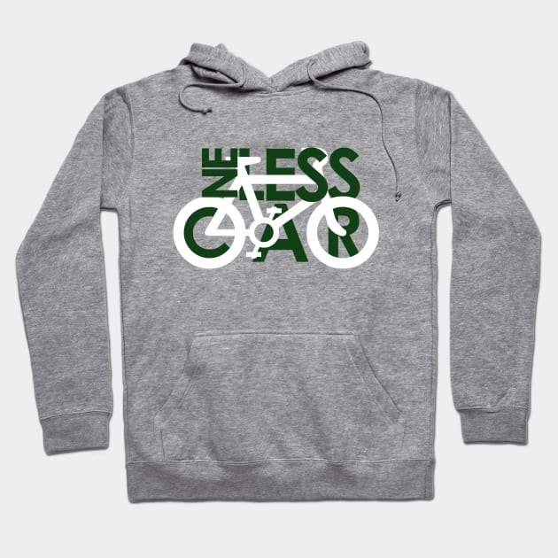 One Less Car (#2) Hoodie by davidbushell82